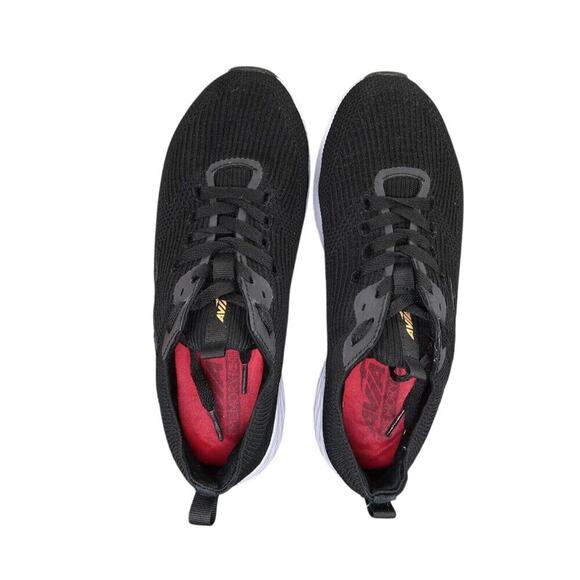 Avia Shoes Womens 8 Athletic Trainers Running Active Comfort Black Lace Up Helix - Picture 6 of 12